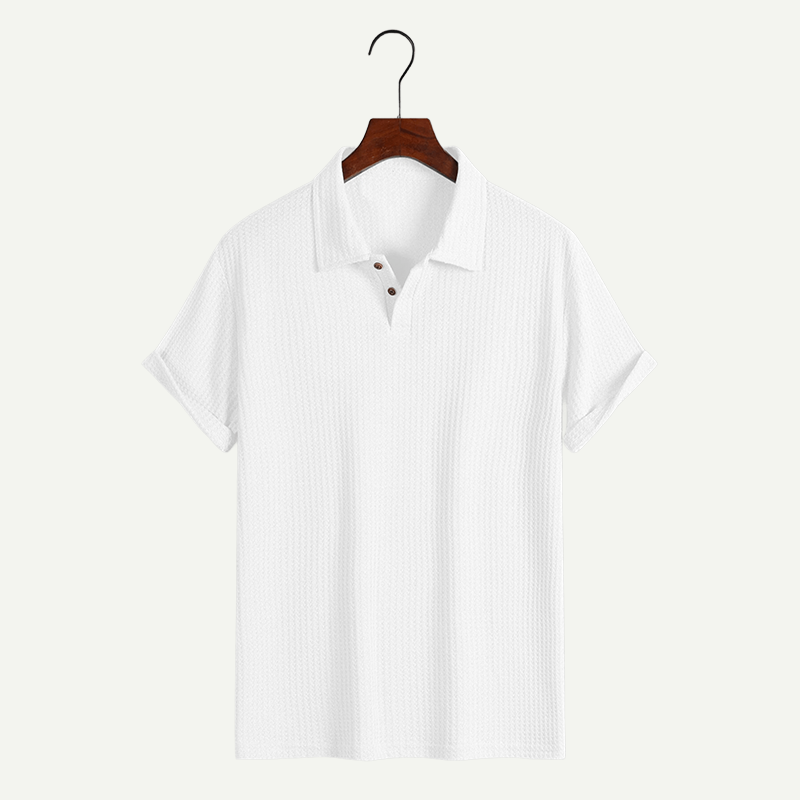 Engineered Comfort Jacquard Polo