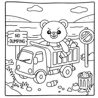 Silly Crimes: Cozy and Funny Coloring Book for Adults and Teens