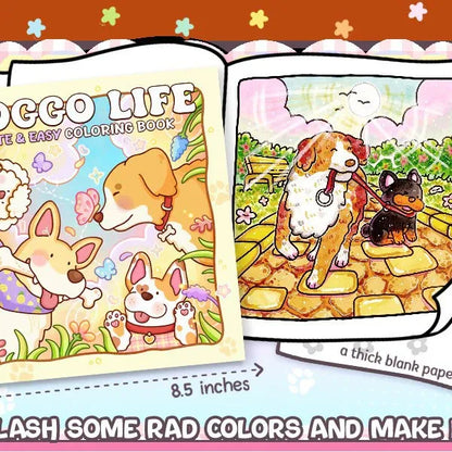 Silly Crimes: Cozy and Funny Coloring Book for Adults and Teens