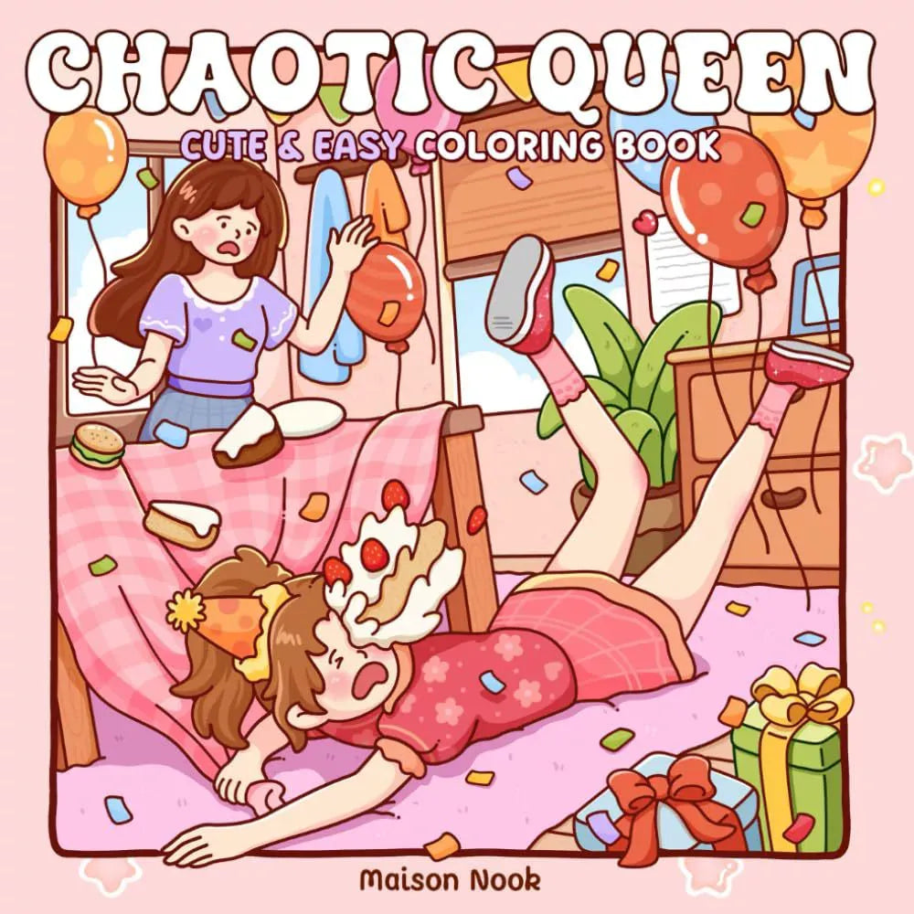 Silly Crimes: Cozy and Funny Coloring Book for Adults and Teens