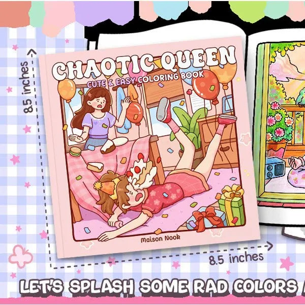 Silly Crimes: Cozy and Funny Coloring Book for Adults and Teens