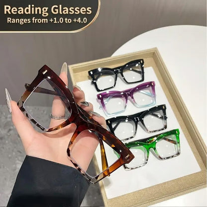 5-Pack Fashion Reading Glasses for Everyday Comfort
