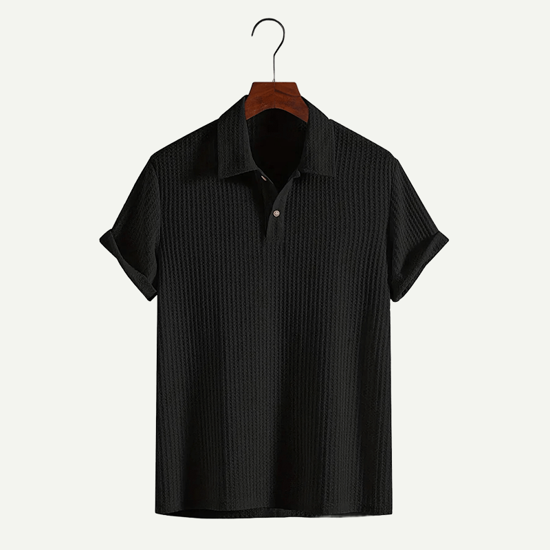 Engineered Comfort Jacquard Polo