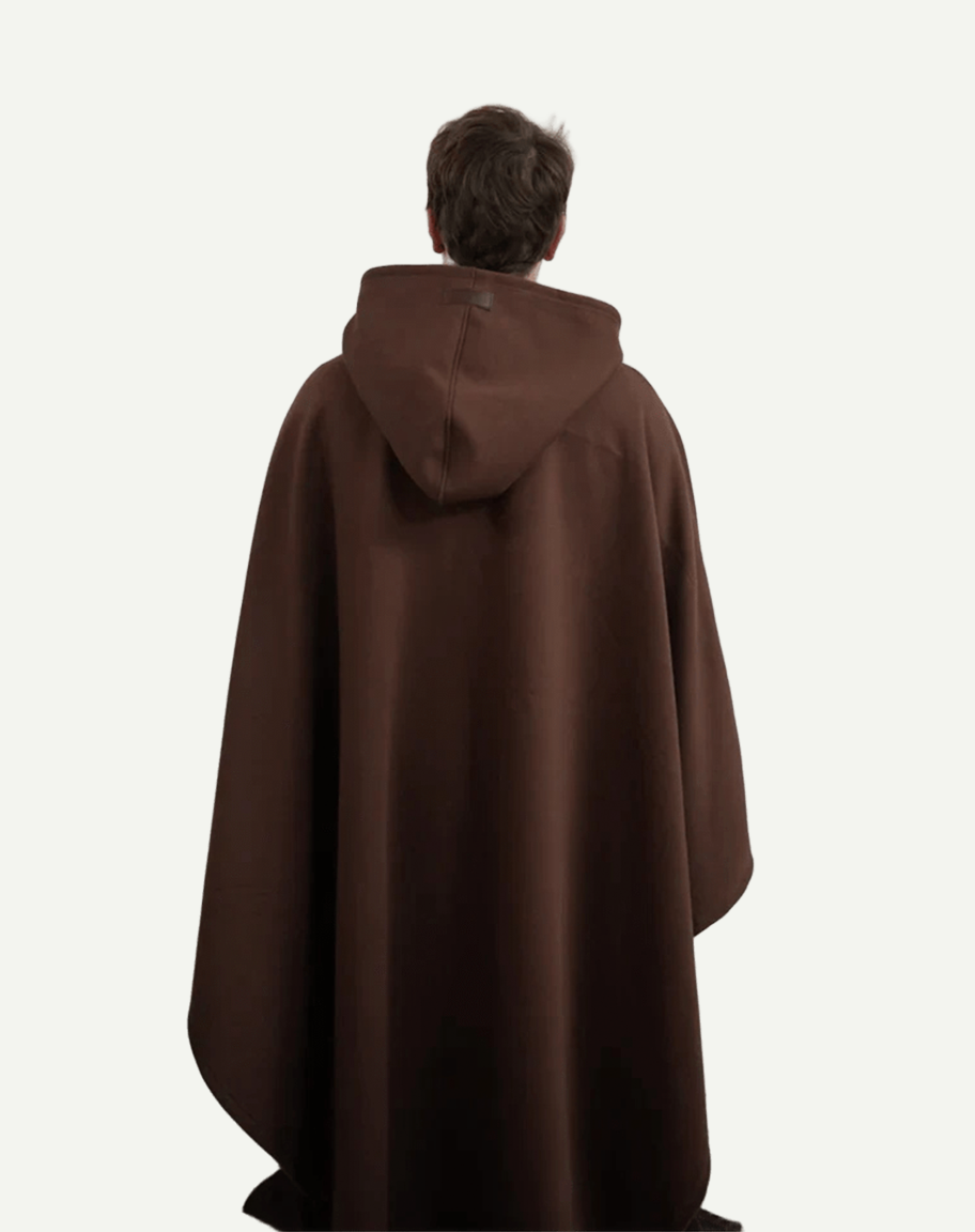 Eden Hoodie – Oversized Weighted Hoodie Cloak with Ultra-Soft Faux Fur Liner