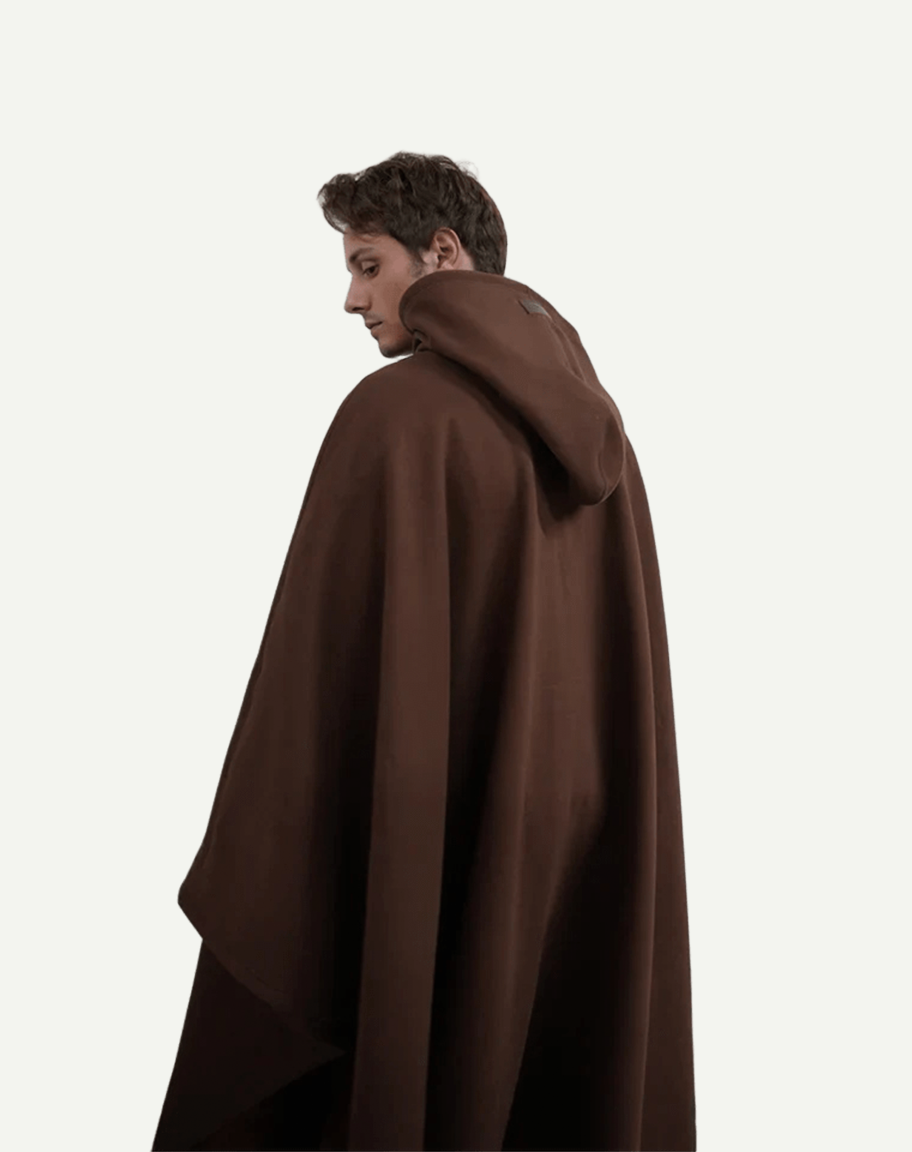 Eden Hoodie – Oversized Weighted Hoodie Cloak with Ultra-Soft Faux Fur Liner