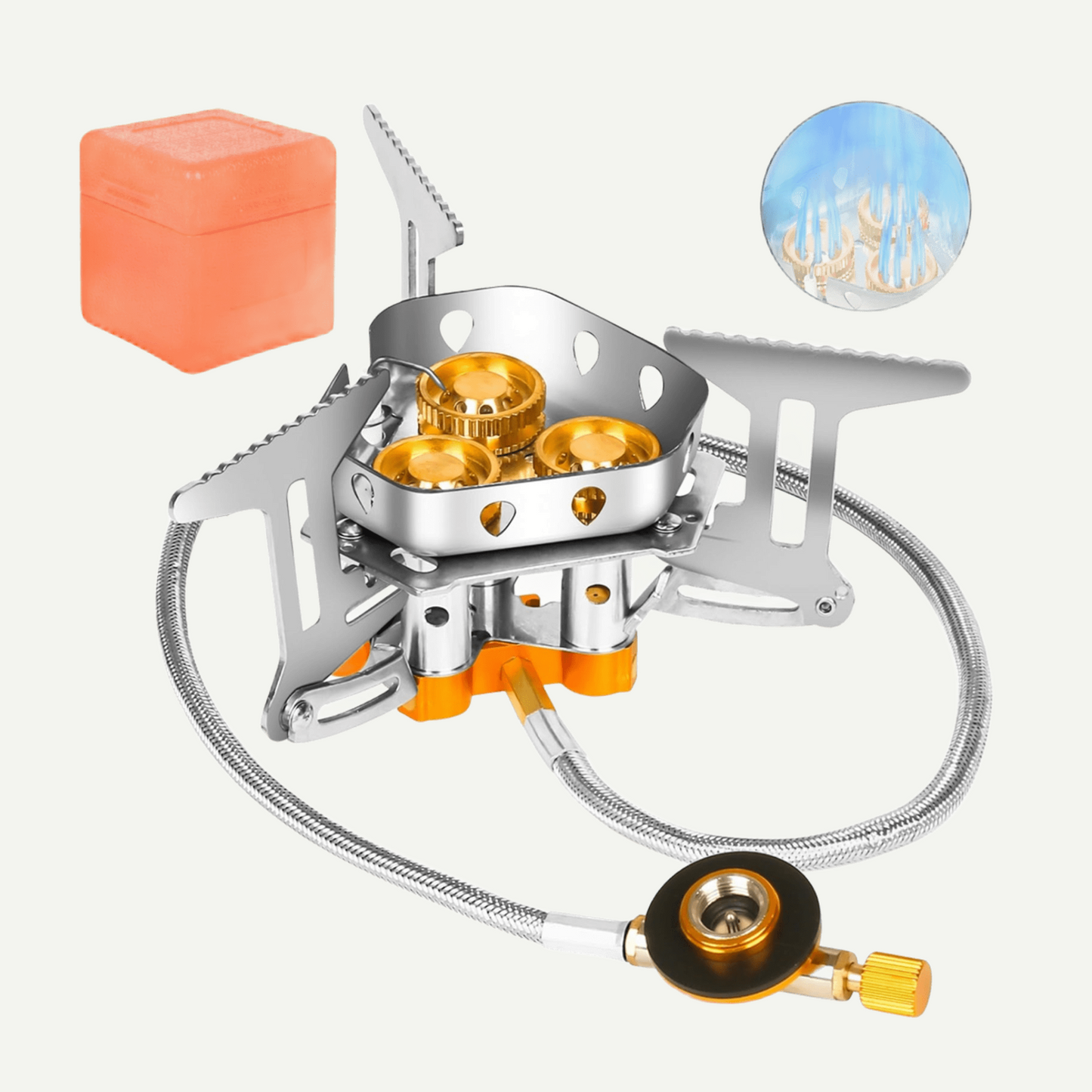 9900W Portable Windproof Camping Stove