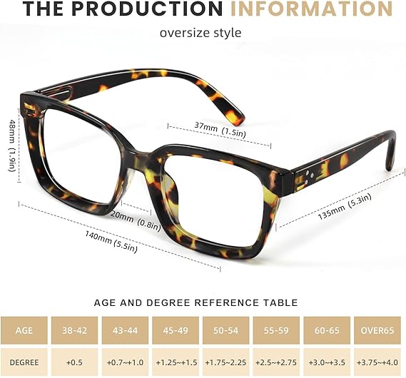 3 Pack Tortoiseshell Reading Glasses
