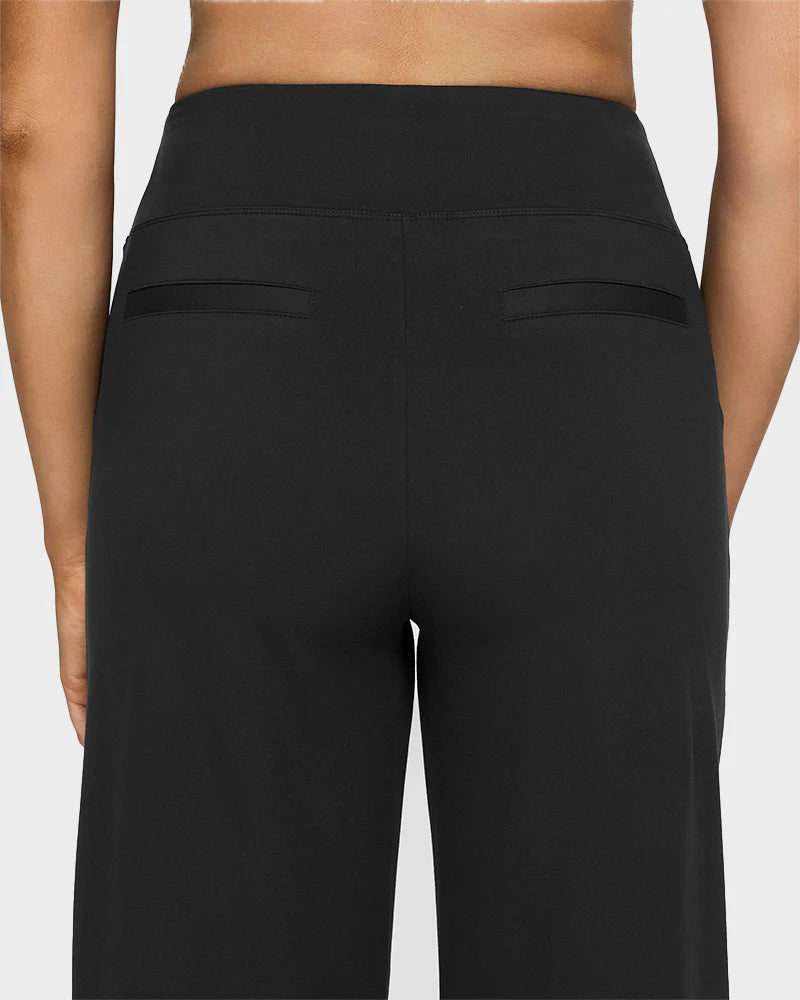 Loose High-Waist Business Wide-Leg Yoga Pants