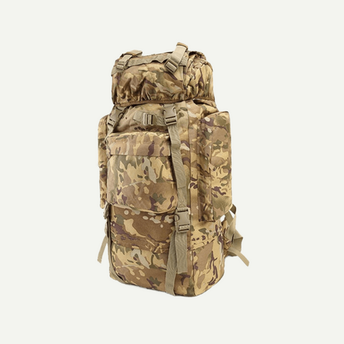 65L Waterproof Oxford Mountaineering Backpack with Rain Cover