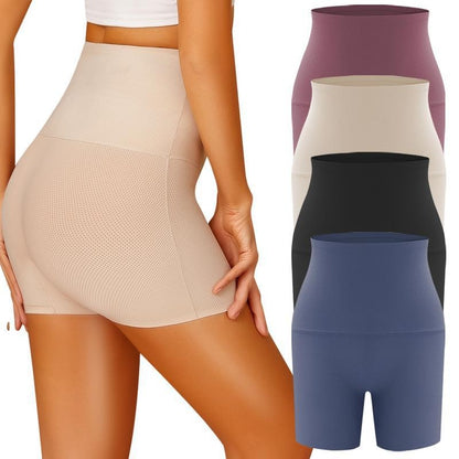 Women’s High-Waisted Seamless Boyshorts – 4-Pack Comfort Fit